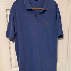 Ralph Lauren Classic Blue Polo Shirt
